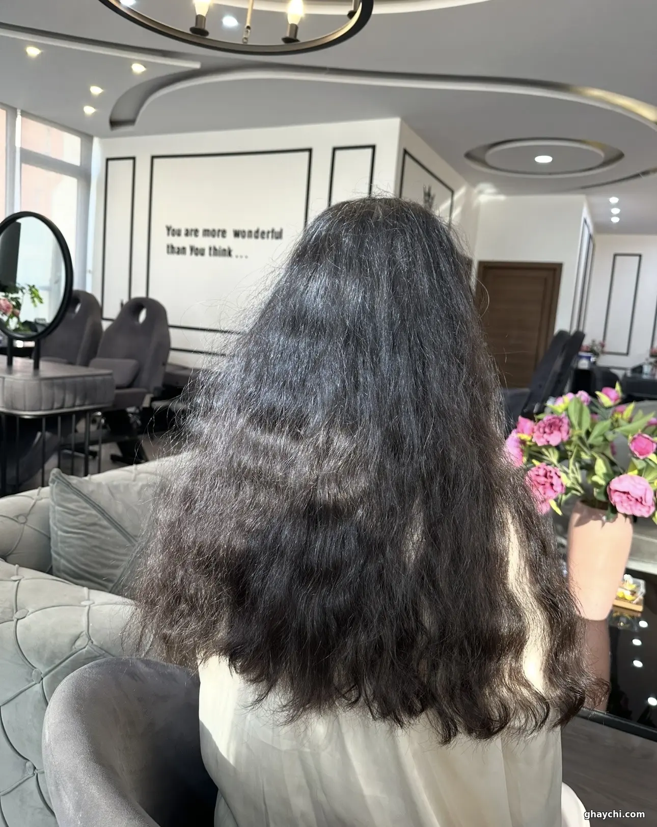 قبل مو — کراتین و پروتئین تراپی در سعادت آباد، تهران — نگین شاکری
