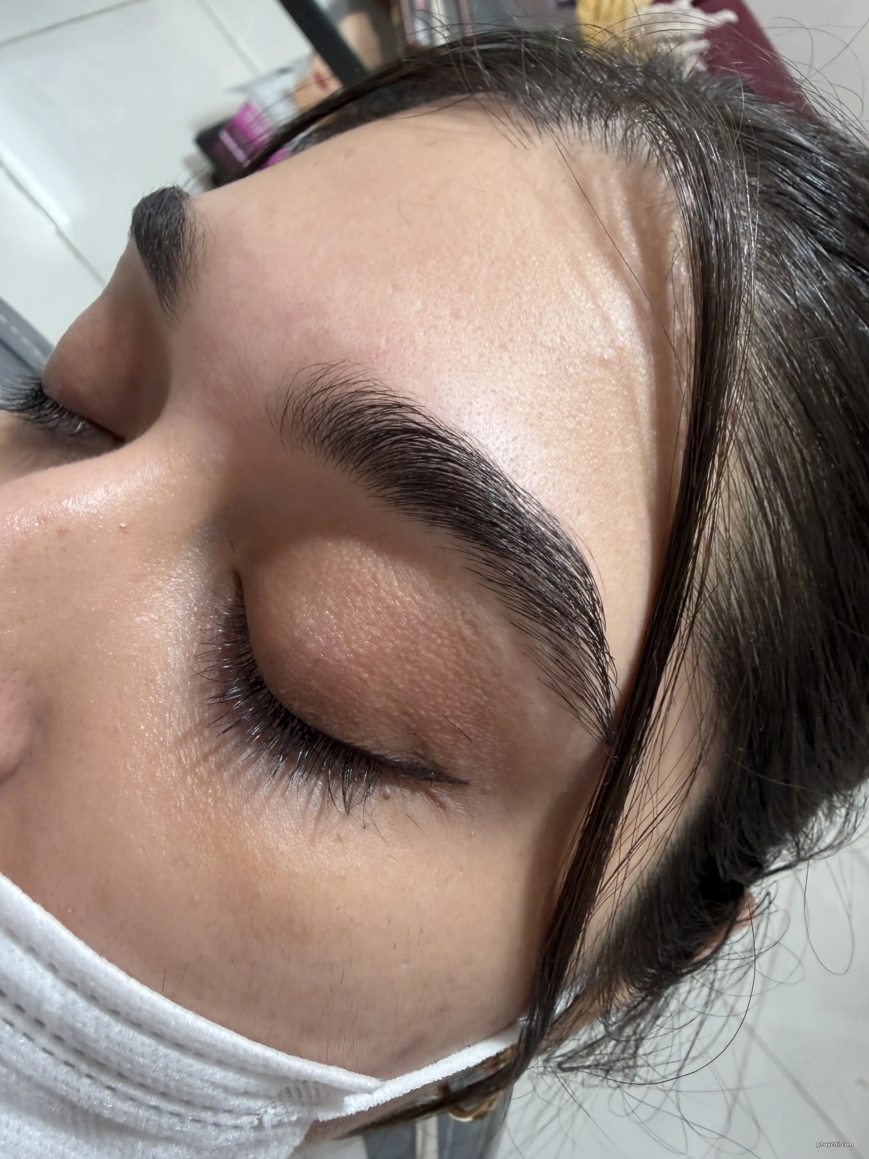 نمونه کار ابرو — اصلاح ابرو زنانه در یزد، یزد — افروز لقمانی