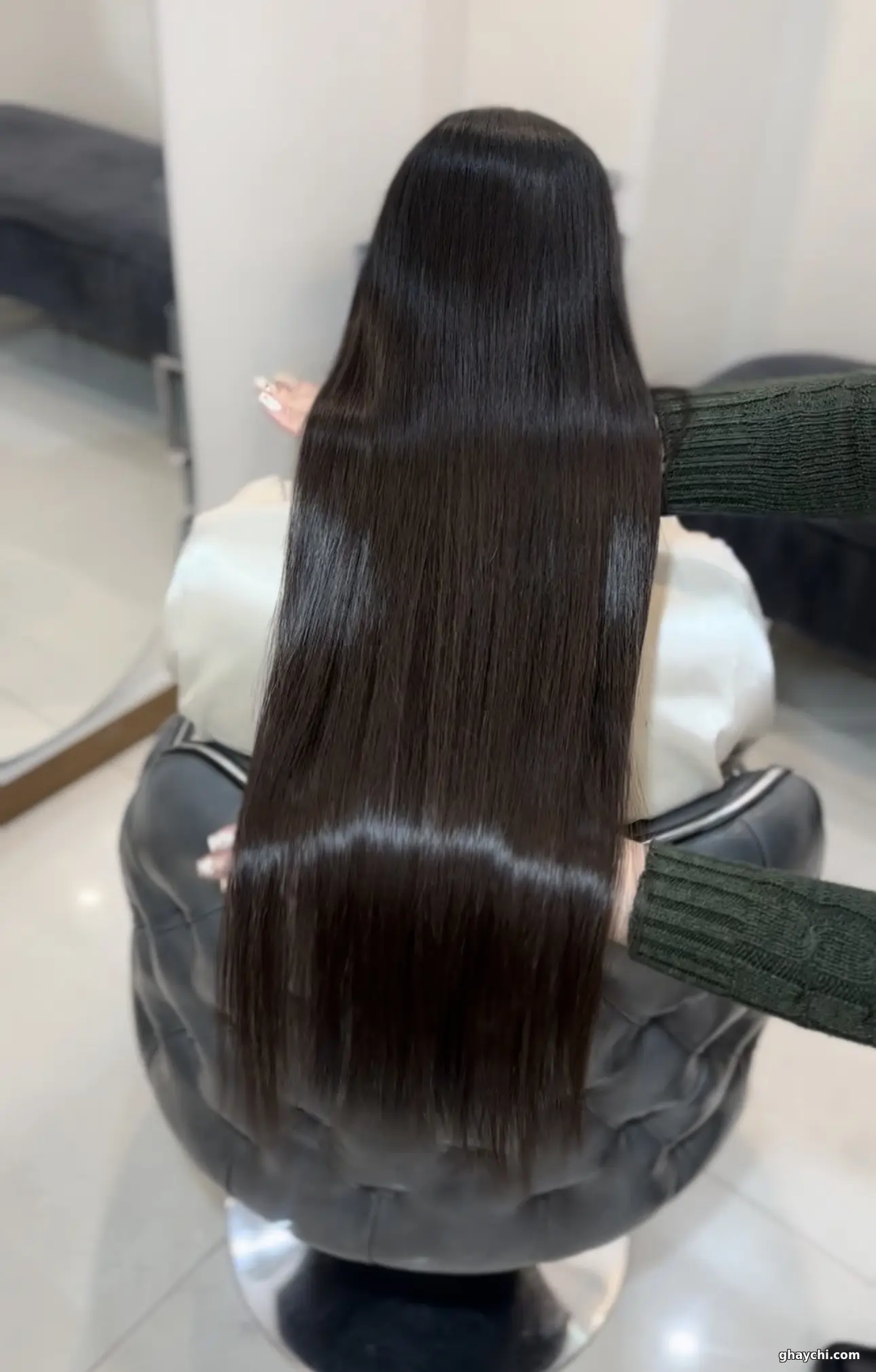 بعد مو — کراتین و پروتئین تراپی در سعادت آباد، تهران — نگین شاکری