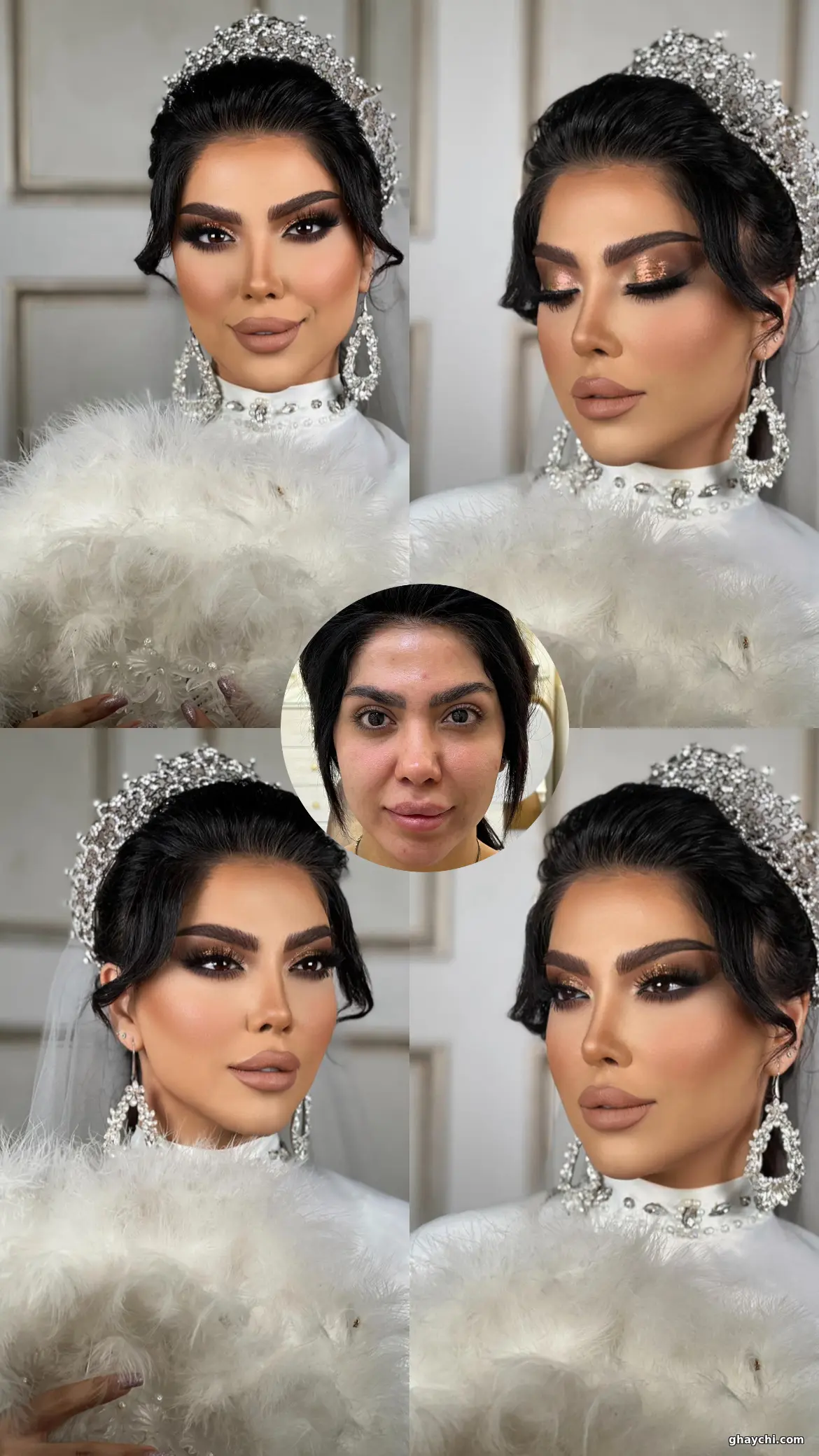 نمونه کار میکاپ — میکاپ عربی زنانه در استاد معین، تهران — ماهره کشر