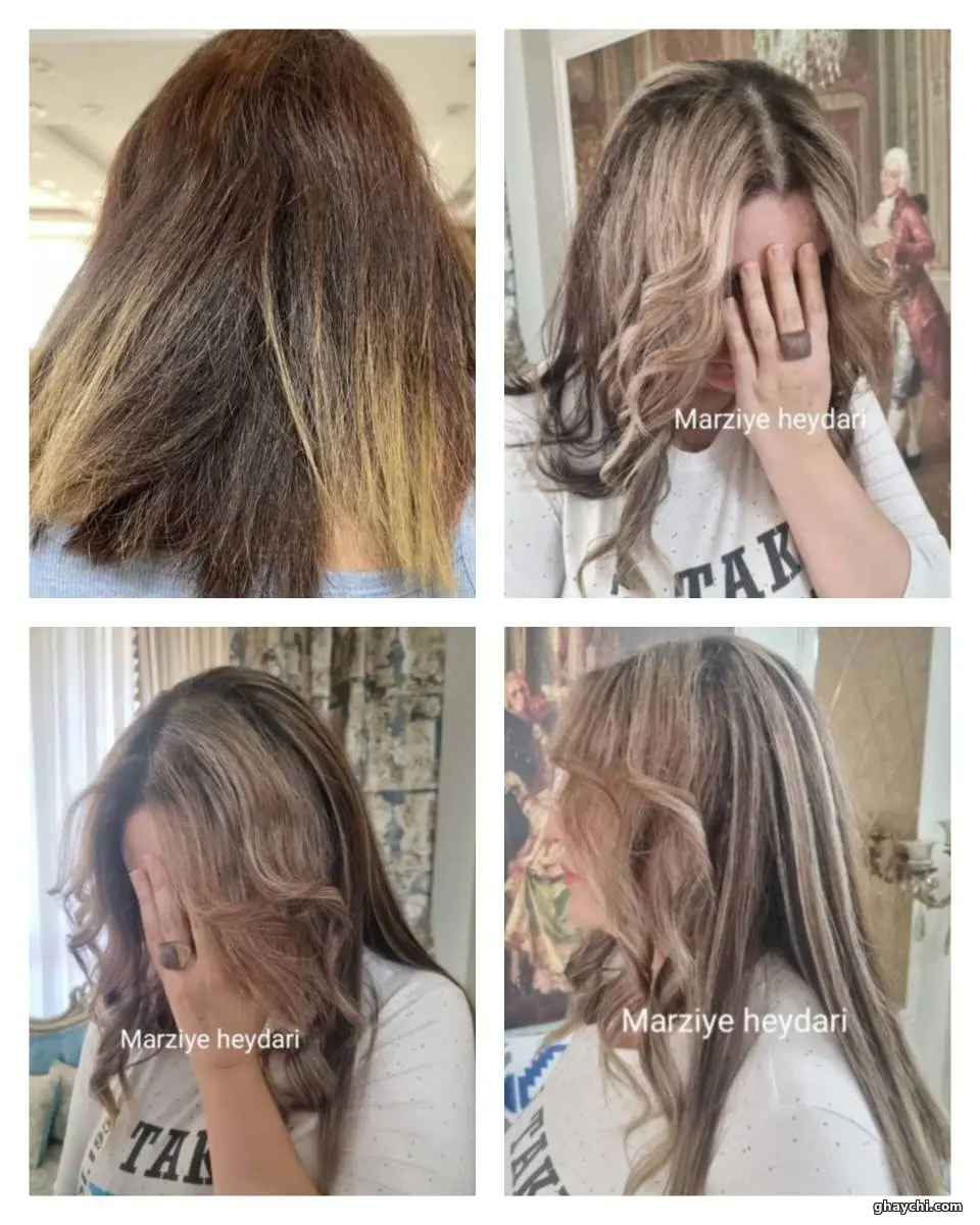 نمونه کار مو — کراتین و پروتئین تراپی زنانه در پیروزی، تهران — مرضیه حیدری