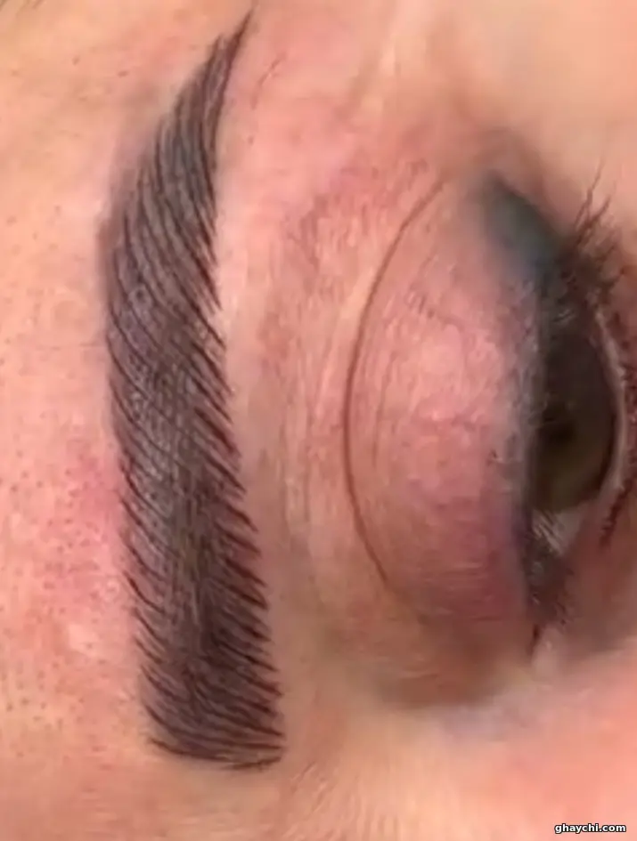 نمونه کار آرایش دائم — آرایش دائم بدن و صورت زنانه در حسین آباد، تهران — ملیکا نادری