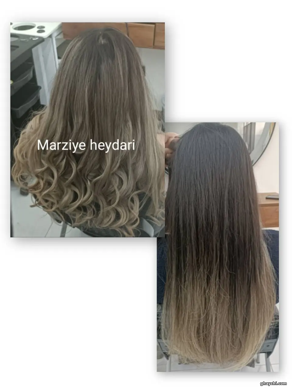 آرایشگر مرضیه حیدری