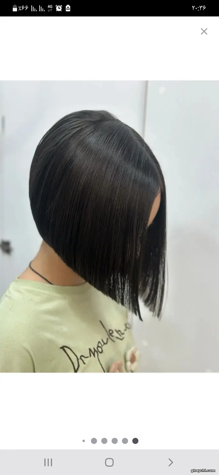 نمونه کار مو — کوتاهی و کپ مو زنانه در رشت، رشت — الما