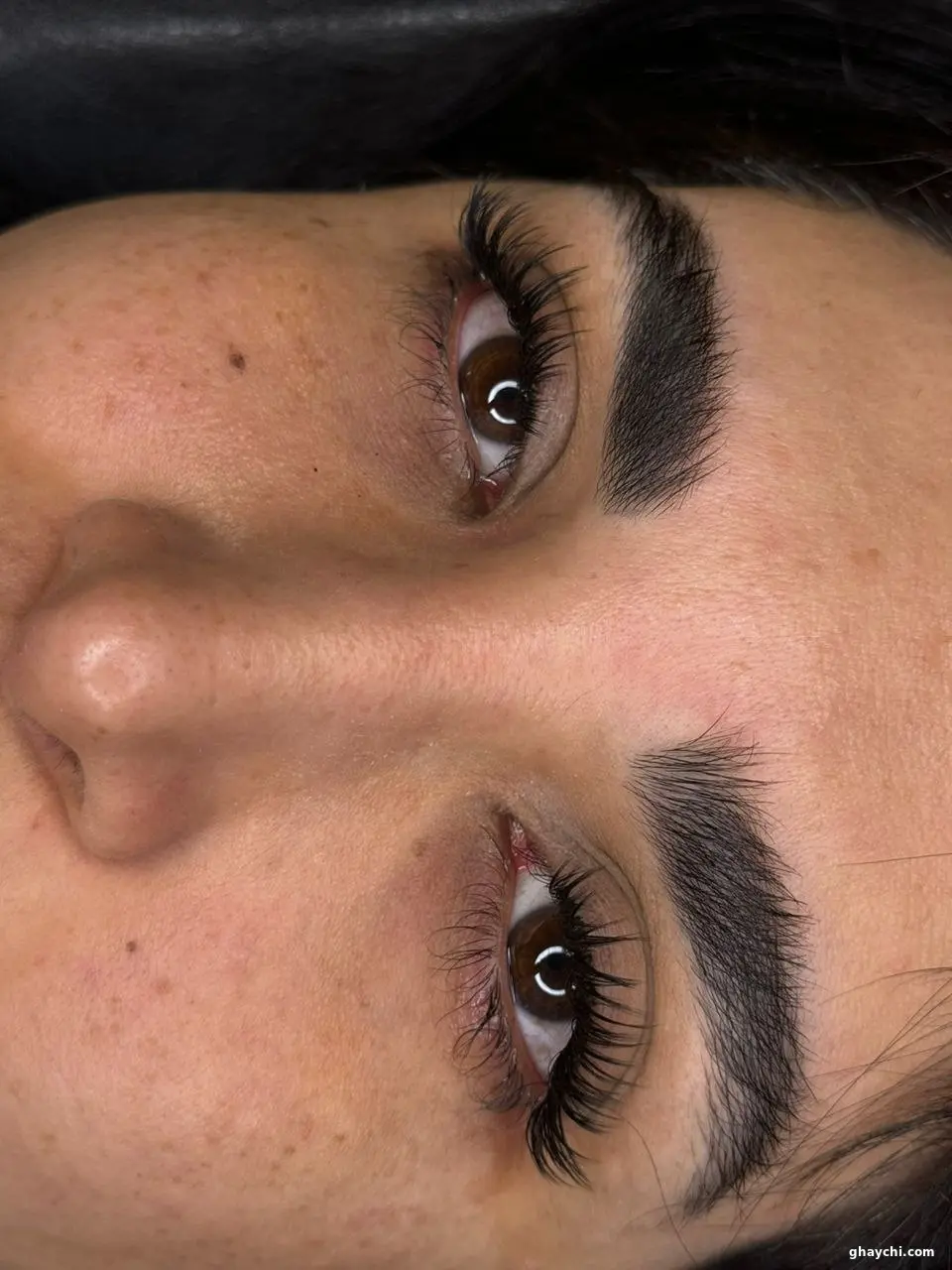 نمونه کار مژه — اکستنشن مژه زنانه در امیر آباد، تهران — سالن دریا درویشی