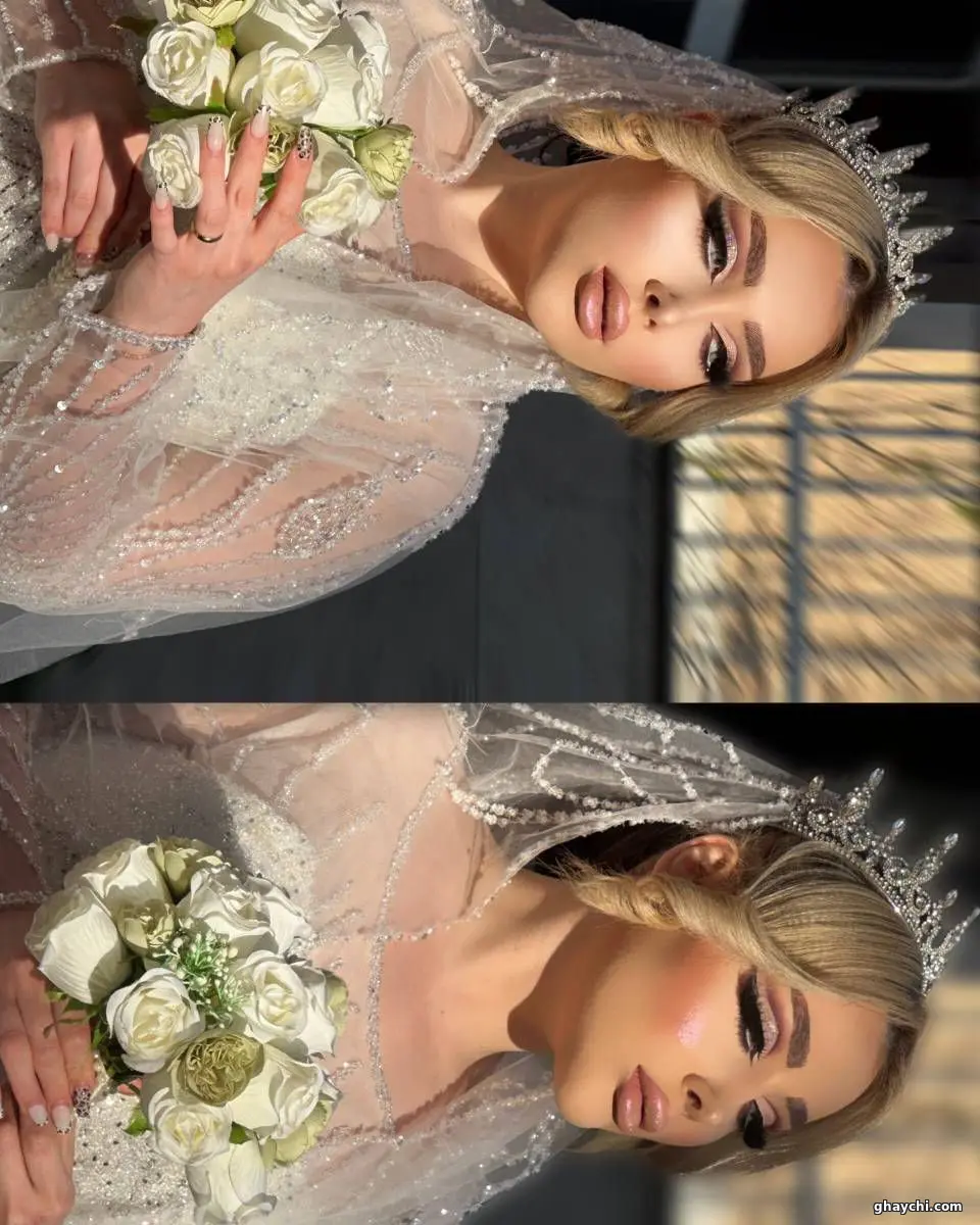 نمونه کار عروس — میکاپ عروس زنانه در تبریز، تبریز — رخ آرا