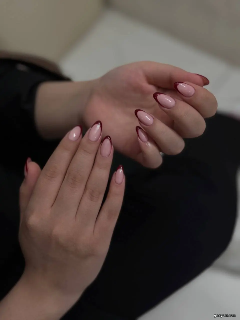 نمونه کار ناخن — ژلیش ناخن زنانه در  خیابان رباط، اصفهان — ساناز ترکزاده