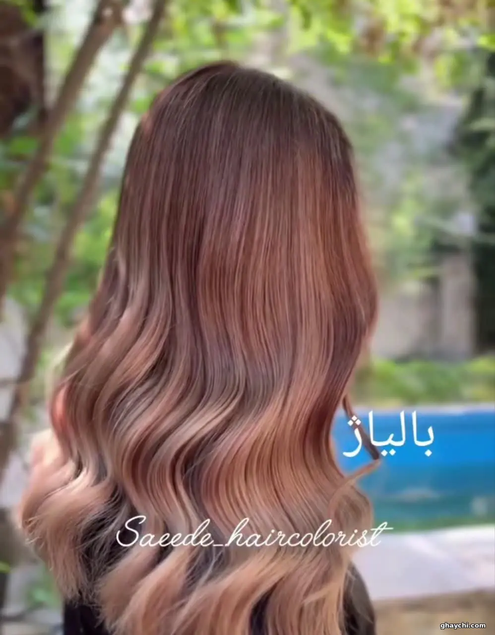 نمونه کار مو — مش و هایلایت زنانه در سعادت آباد، تهران — سعیده اذریان
