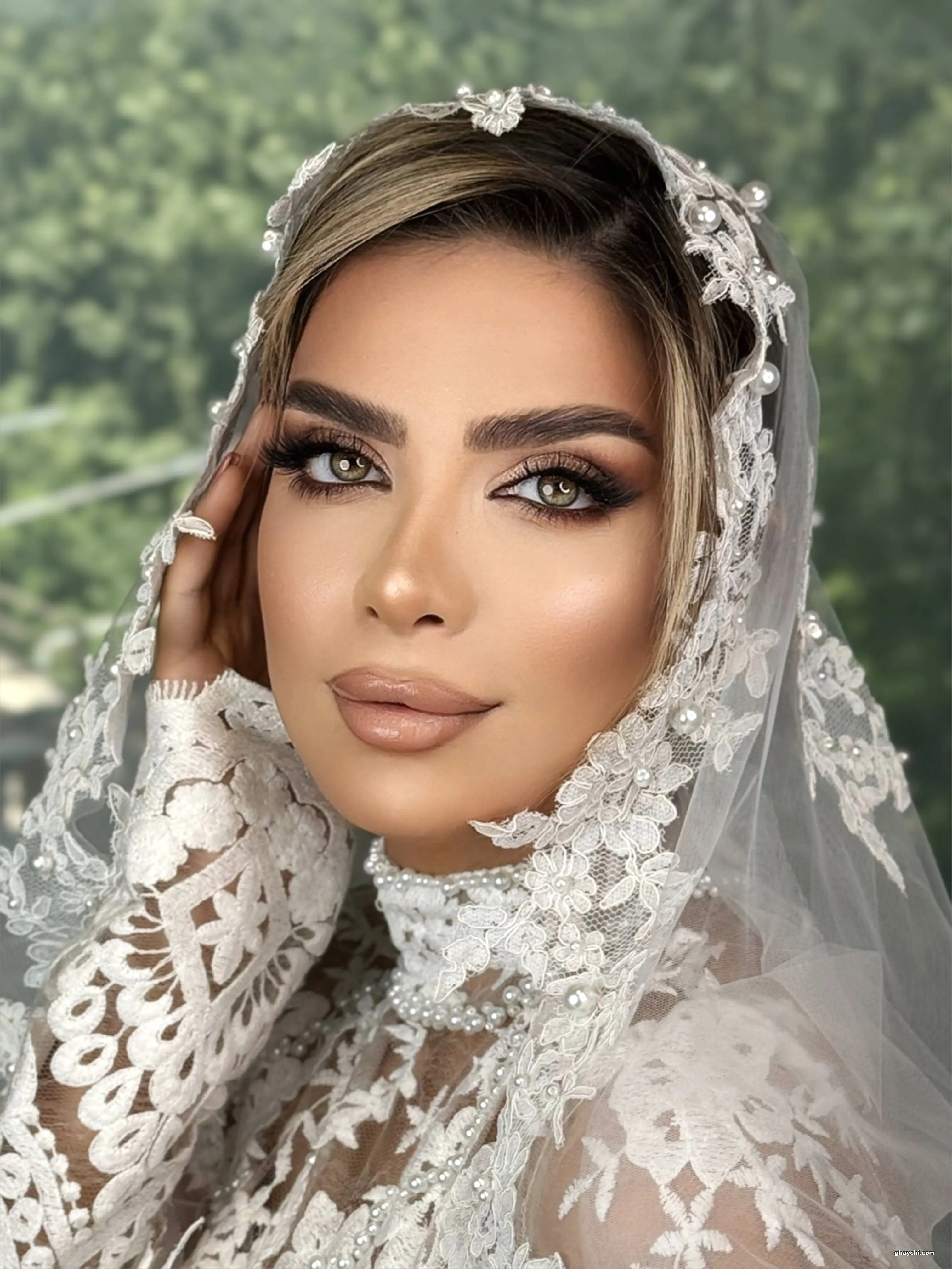 نمونه کار عروس — میکاپ عروس زنانه در نیاوران، تهران — سودابه سنگری