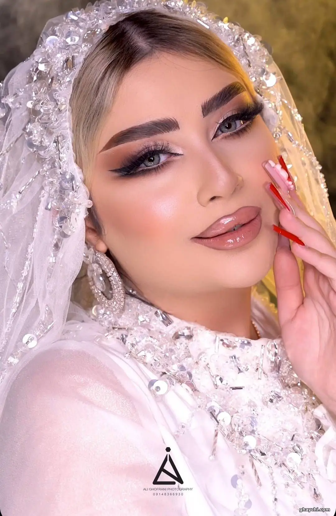 نمونه کار عروس — میکاپ عروس زنانه در تبریز، تبریز — رخ آرا