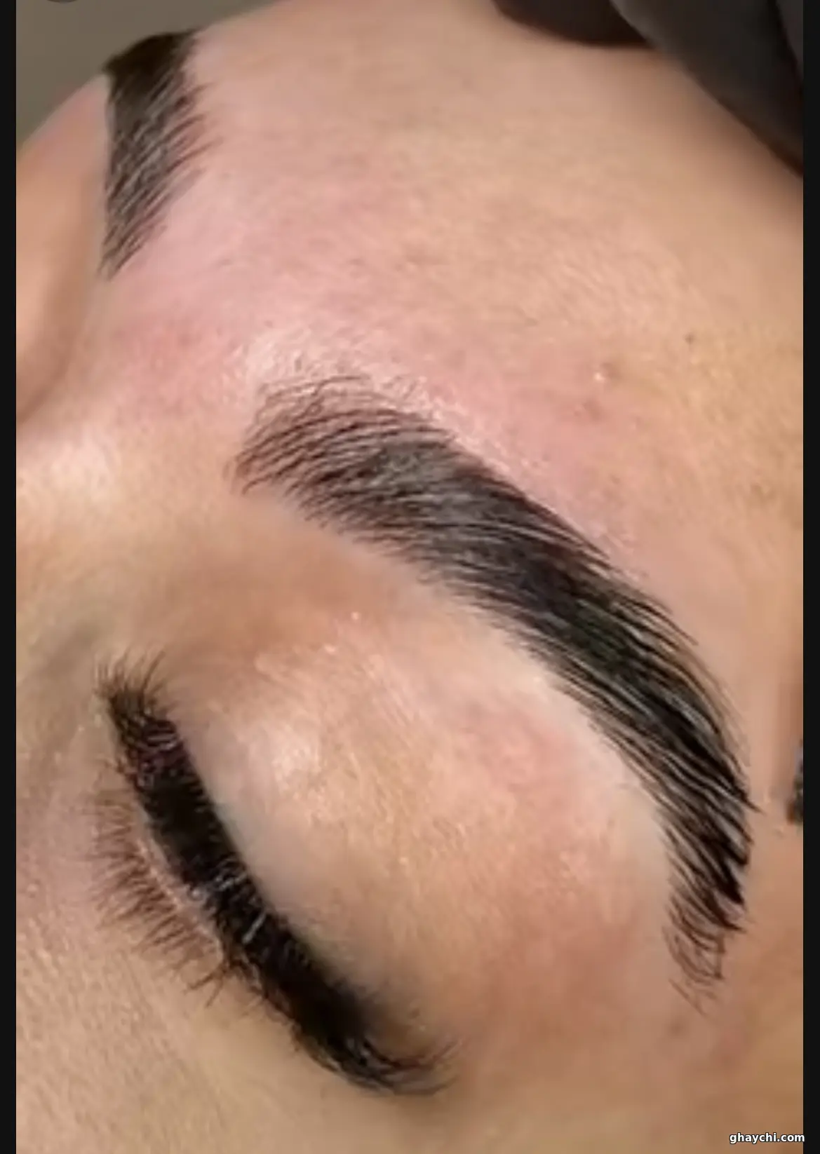 نمونه کار ابرو — اصلاح ابرو زنانه در تهرانپارس، تهران — ریحانه رضایی
