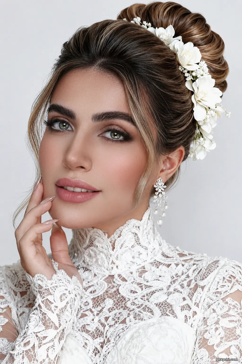 نمونه کار عروس — میکاپ عروس زنانه در نیاوران، تهران — سودابه سنگری