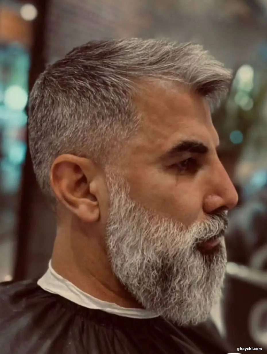 نمونه کار موی سر — اصلاح مو مردانه در زعفرانیه، تهران — اشکان بهادر