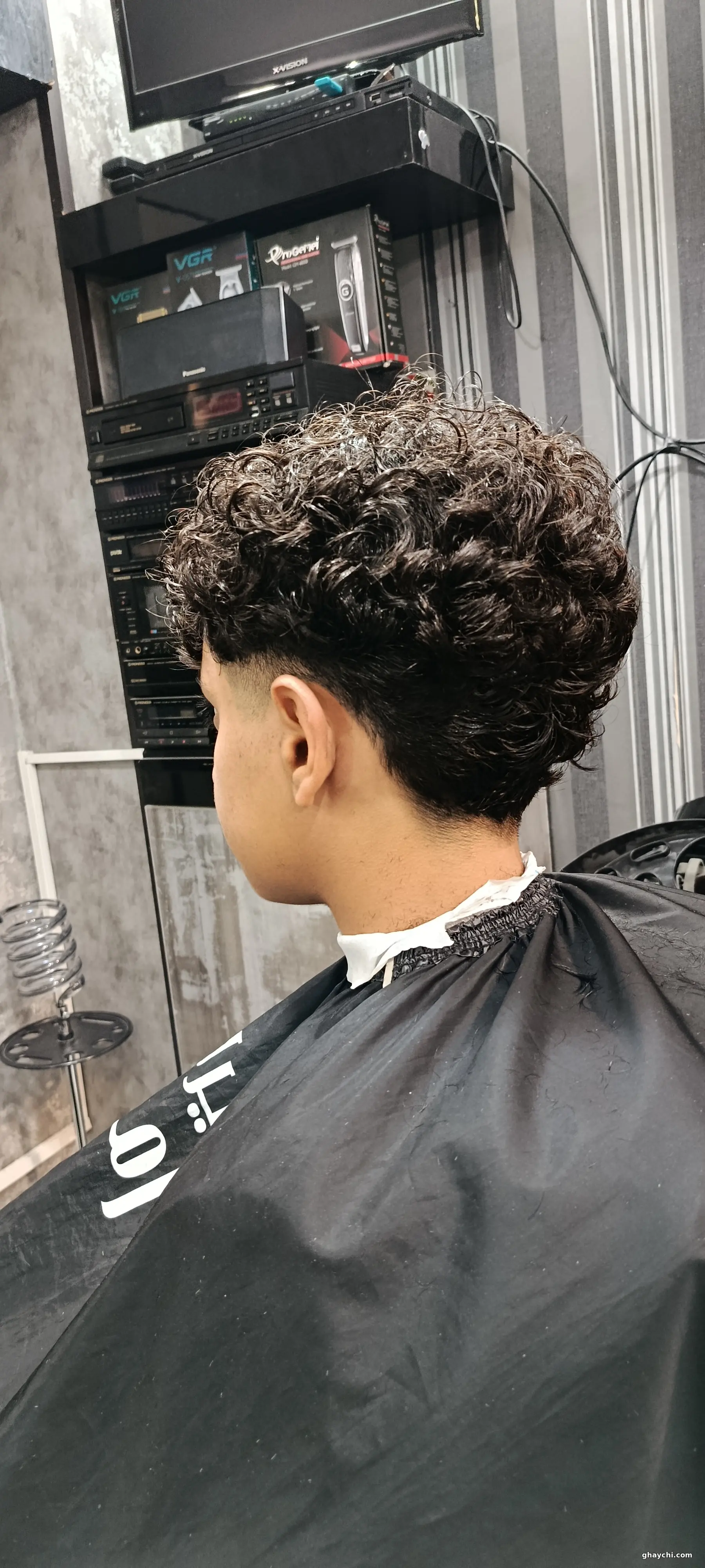 نمونه کار موی سر — اصلاح مو مردانه در  خیابان شیخ صدوق، اصفهان — حسن شاهنوشی
