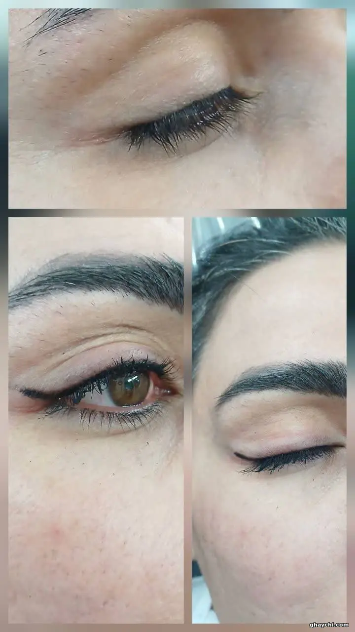 نمونه کار آرایش دائم — خط چشم دائم زنانه در افسریه، تهران — سالن زیبایی مهسا