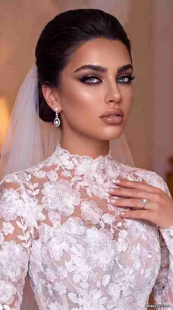 نمونه کار عروس — میکاپ عروس زنانه در نیاوران، تهران — سودابه سنگری