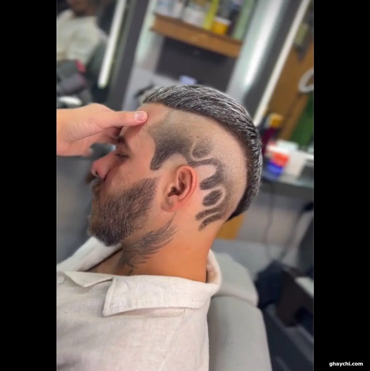 نمونه کار موی سر — اصلاح مو مردانه در آریا شهر، تهران — علیرضا صادقی