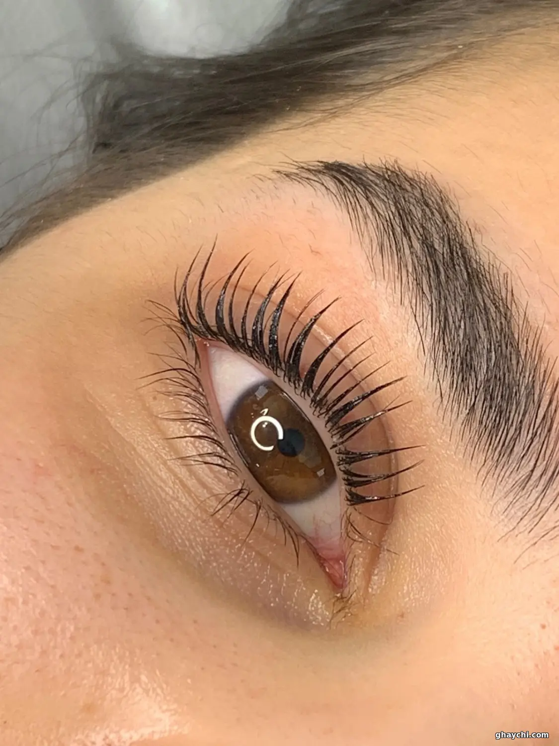 نمونه کار مژه — لیفت مژه زنانه در فاز دو اکباتان، تهران — رزیتا احمدی