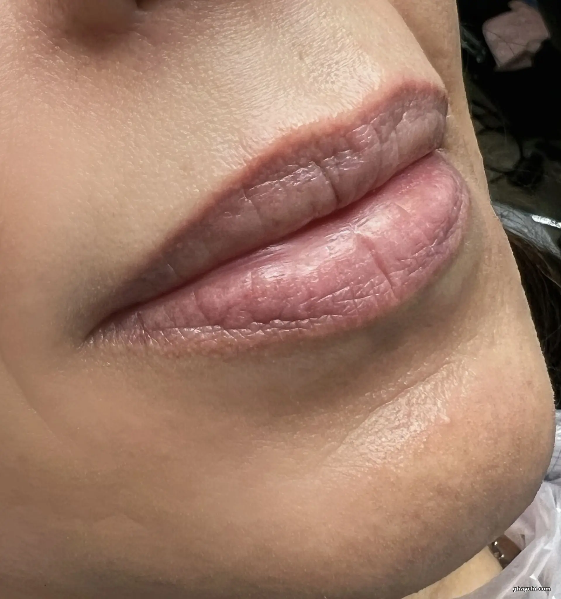 قبل آرایش دائم — رژ لب دائم در شهرک غرب، تهران — الهام فخيم پور