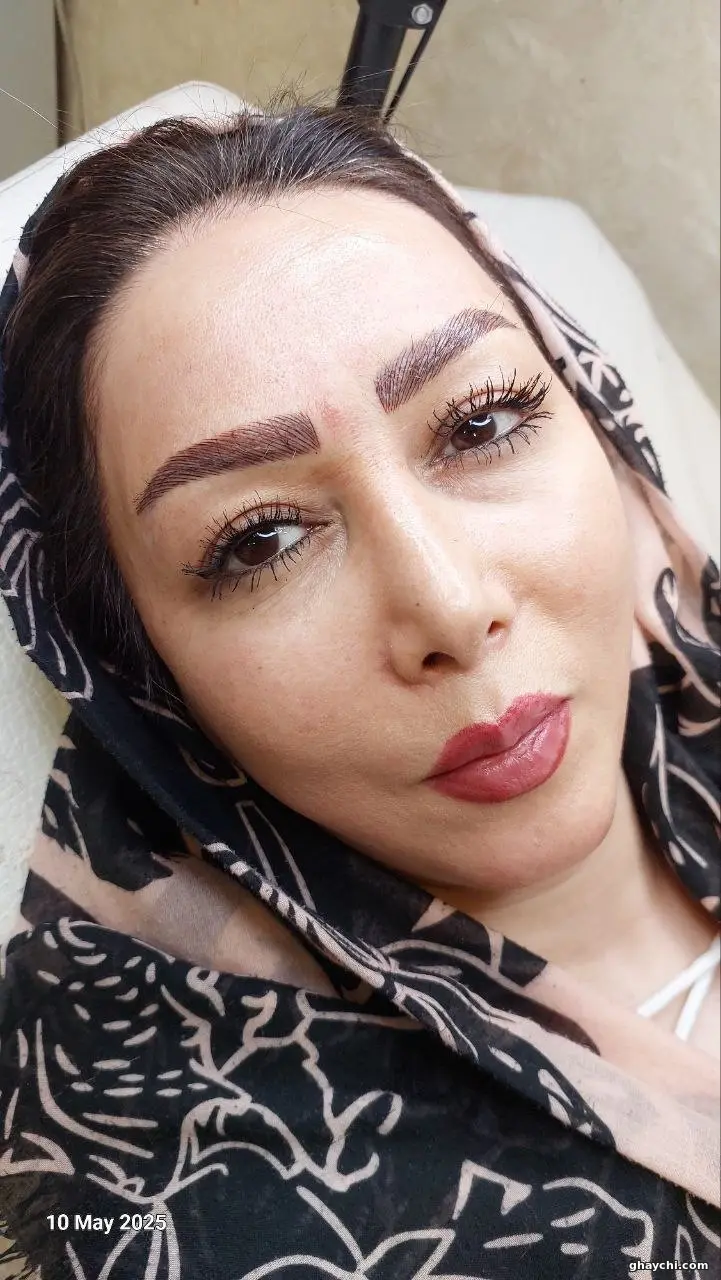 نمونه کار آرایش دائم — میکروبلیدینگ زنانه در شهریار، شهریار — مریم میرزایی