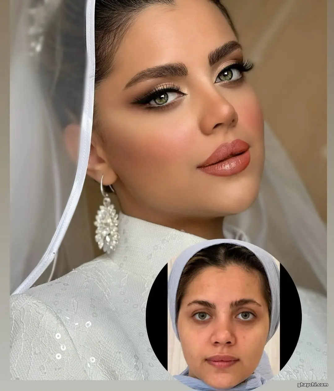 قبل میکاپ — میکاپ اروپایی در باکری، تهران — فرشته قاسمی
