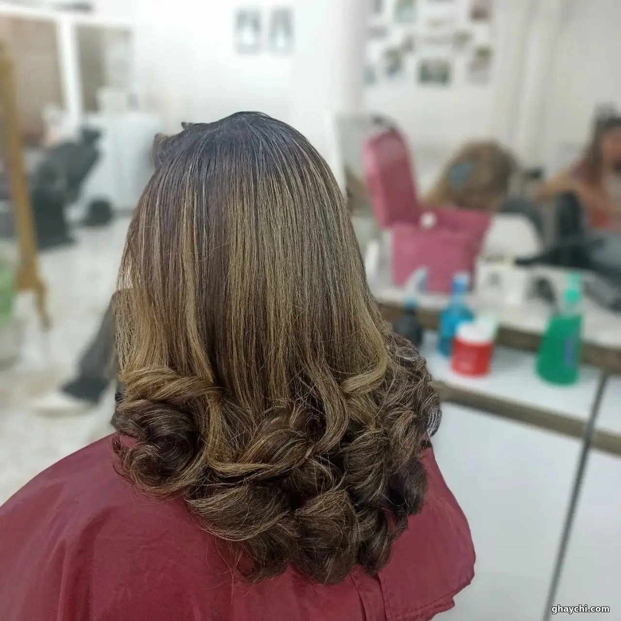 نمونه کار مو — کوتاهی و کپ مو زنانه در اتوبان اشرفی اصفهانی، تهران — الناز علی اعظم