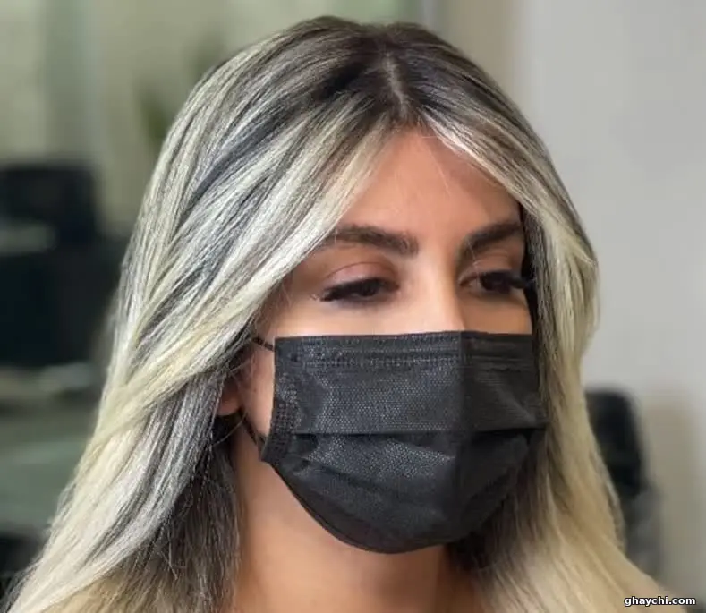 نمونه کار مو — مش و هایلایت زنانه در تهرانپارس، تهران — عاطفه خورشیدیان