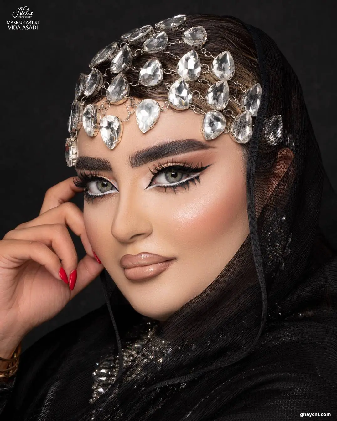 نمونه کار میکاپ — میکاپ کلاسیک زنانه در تبریز، تبریز — رخ آرا