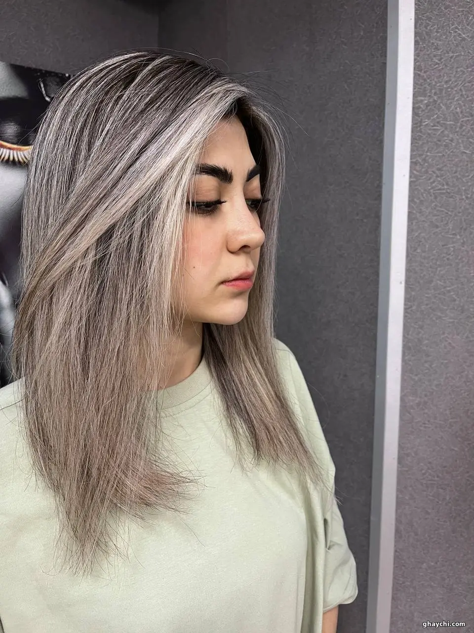نمونه کار مو — دکلره و رنگ مو زنانه در هروی، تهران — سامیا حسینی