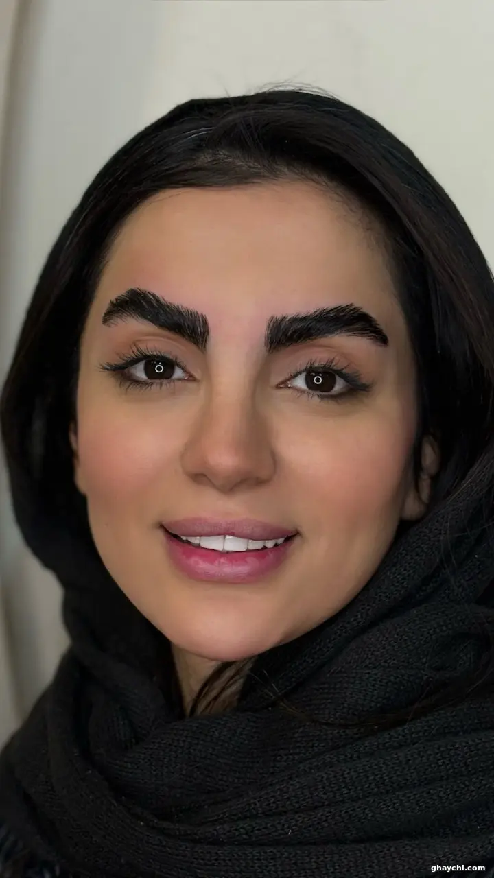 نمونه کار ابرو — اصلاح ابرو زنانه در تهرانپارس، تهران — ریحانه رضایی