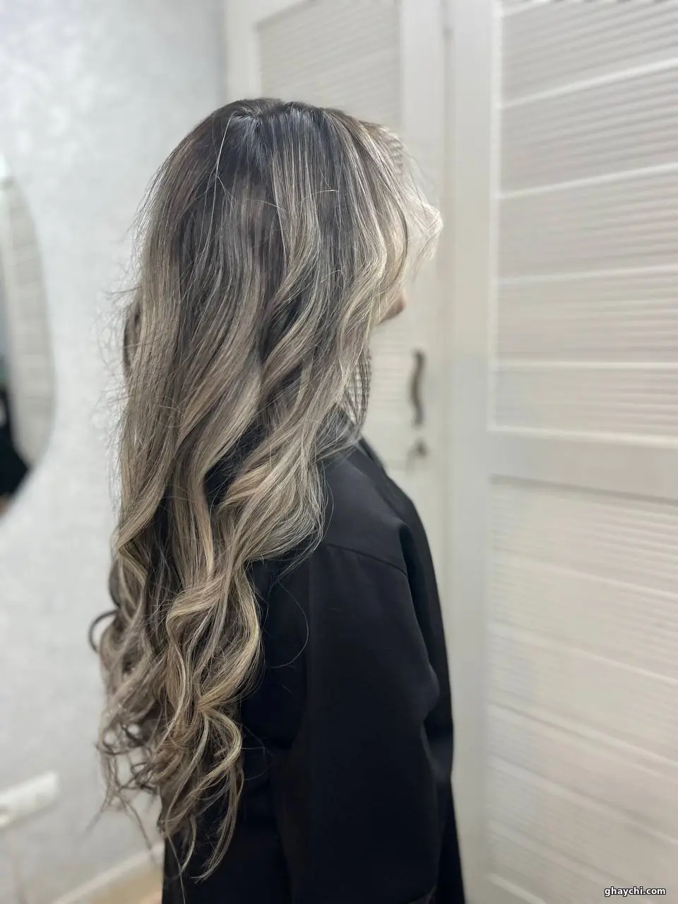 نمونه کار مو — دکلره و رنگ مو زنانه در هروی، تهران — سامیا حسینی