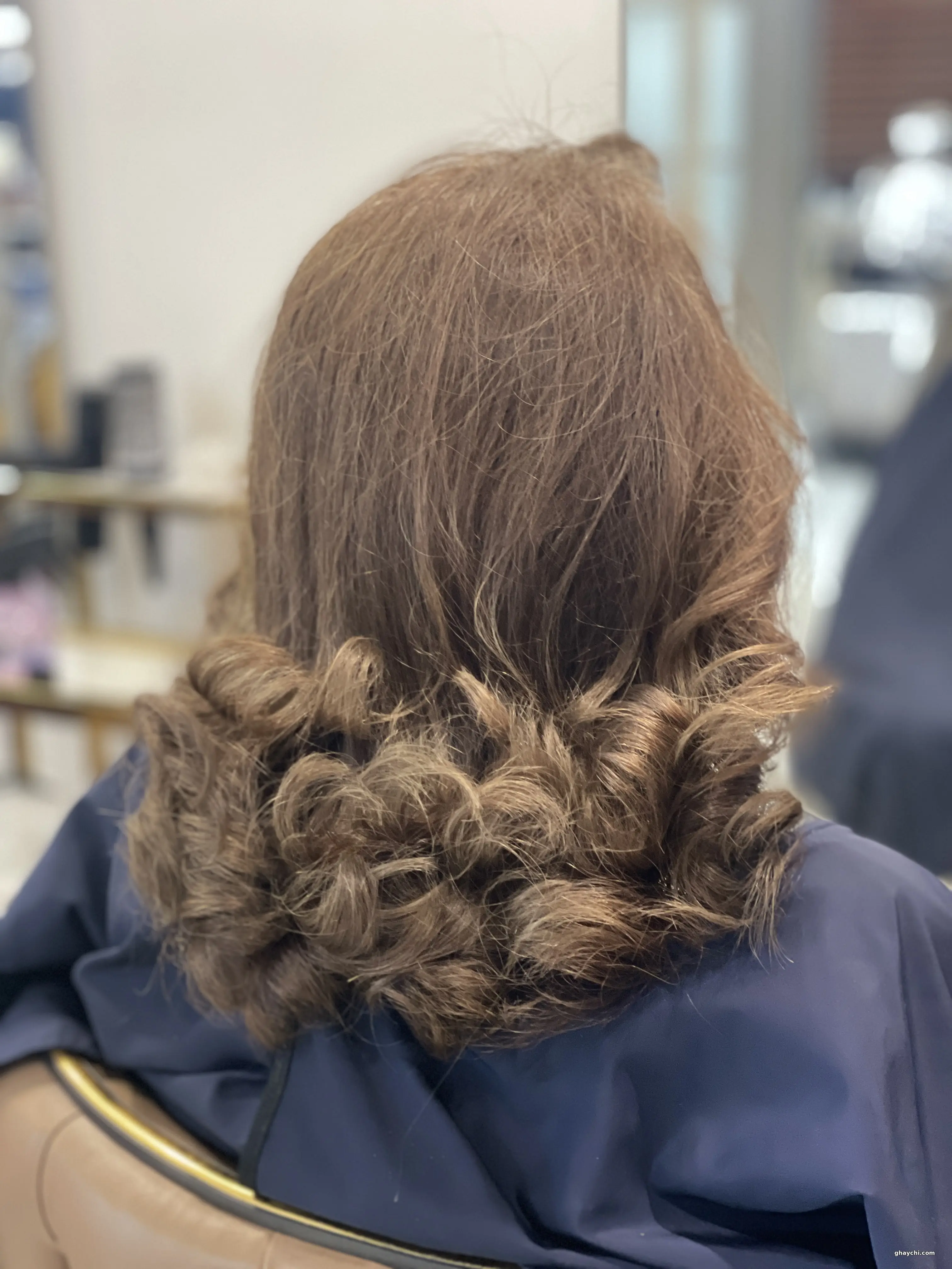 نمونه کار مو — براشینگ مو زنانه در دادمان، تهران — محبوبه ضیایی