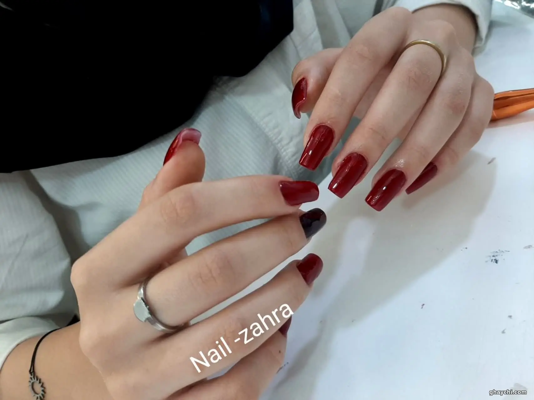 نمونه کار ناخن — کاشت ناخن زنانه در تبریز، تبریز — زهرا واحدی