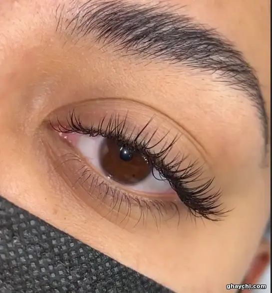نمونه کار مژه — اکستنشن مژه زنانه در فاز دو اکباتان، تهران — سالن زیبایی تیارا