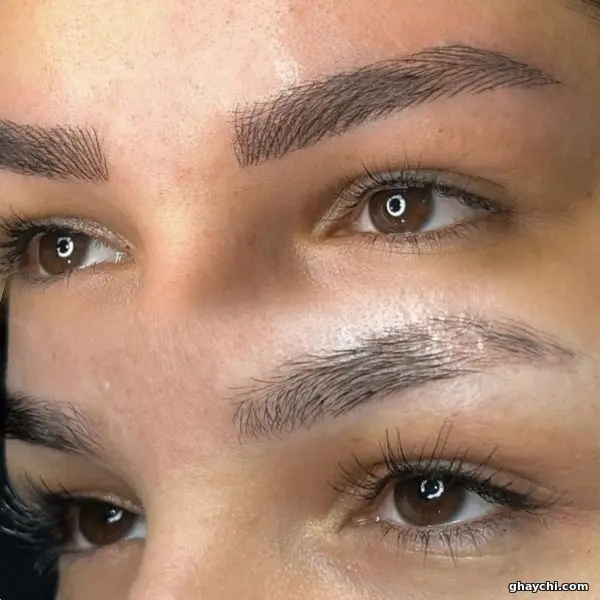 نمونه کار آرایش دائم — آرایش دائم بدن و صورت زنانه در 29 بهمن، تبریز — کوثر رضاپور