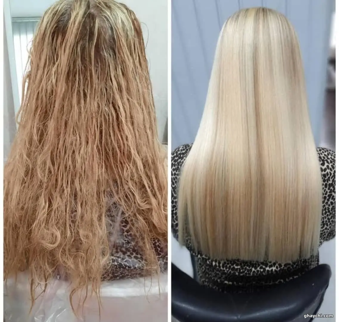 نمونه کار مو — کراتین و پروتئین تراپی زنانه در خیابان ولی عصر، شیراز — زینب سرداری