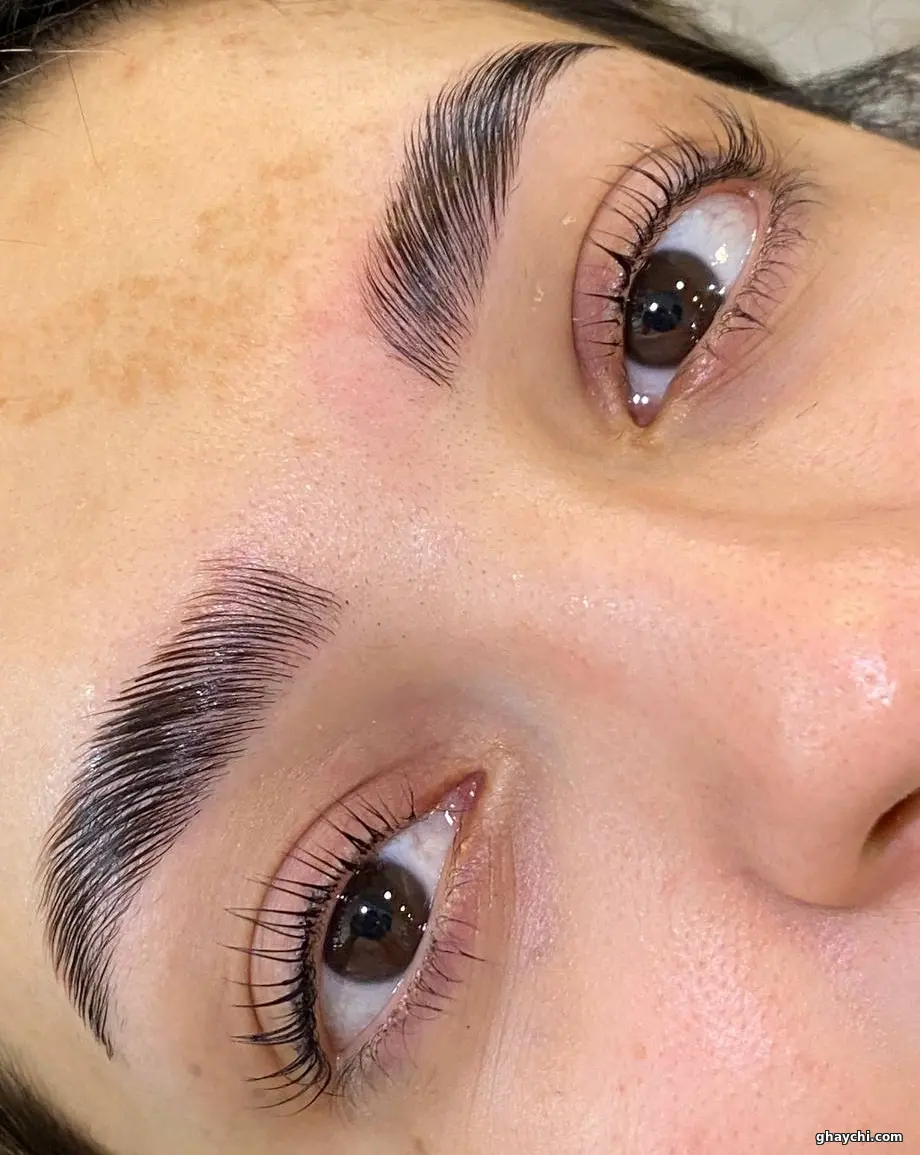 نمونه کار مژه — لیفت مژه زنانه در مارالان، تبریز — افسانه امیری