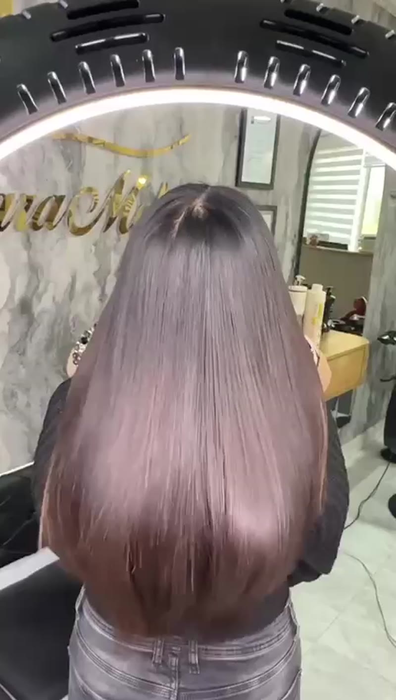نمونه کار مو — کراتین و پروتئین تراپی ویدئو زنانه در کرج، کرج — سهیلا خرم پور