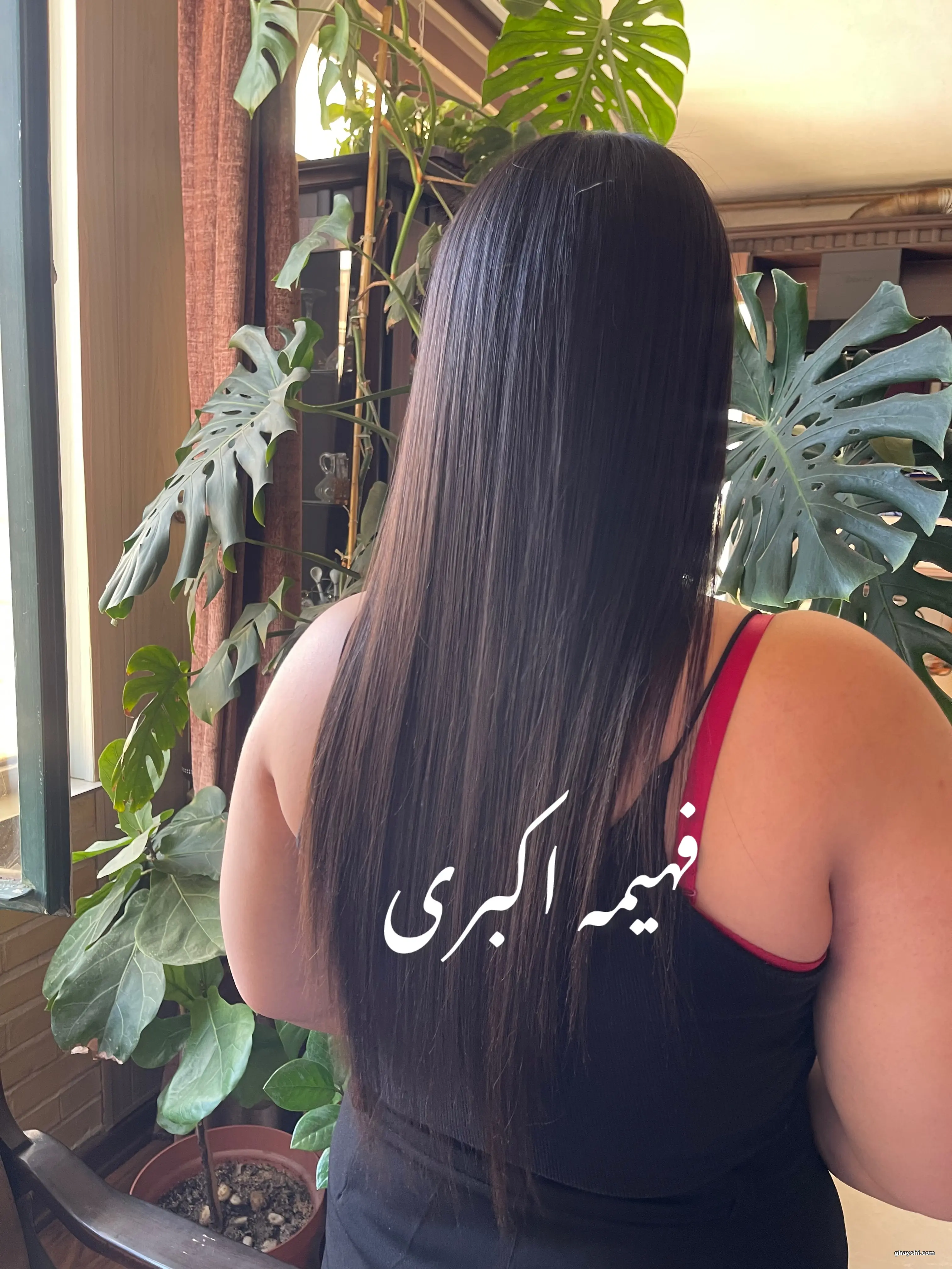 نمونه کار مو — کراتین مو زنانه در اراک — سالن زیبایی تخصصی فهیمه اکبری