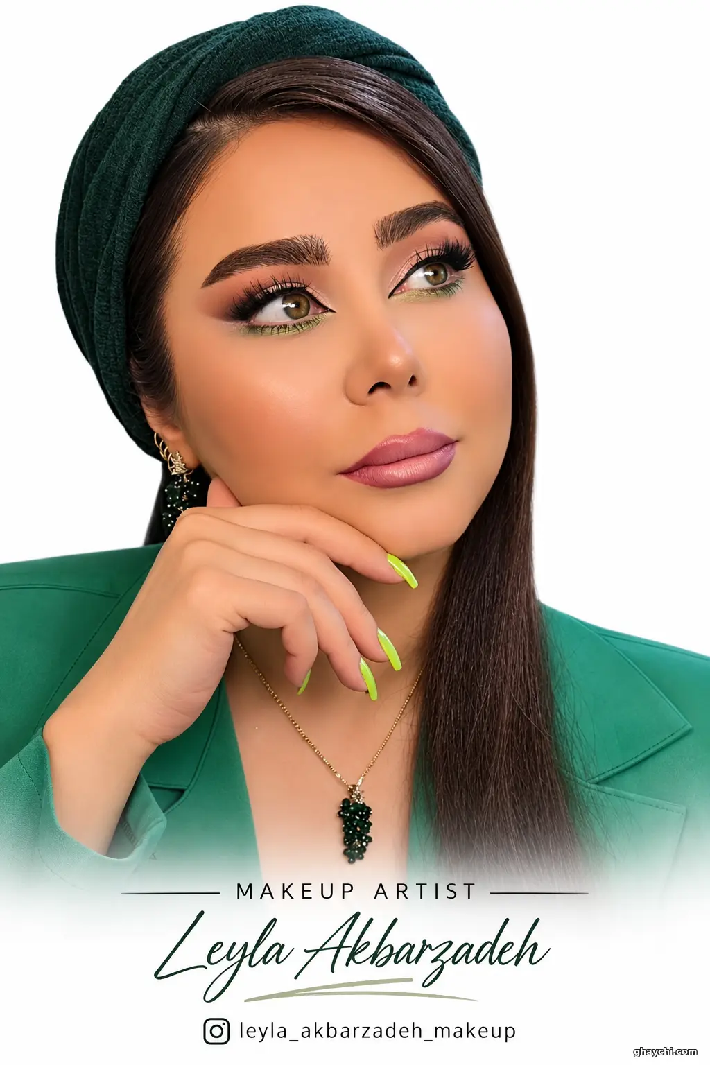 بعد میکاپ — میکاپ اروپایی در تبریز، تبریز — لیلا اکبرزاده
