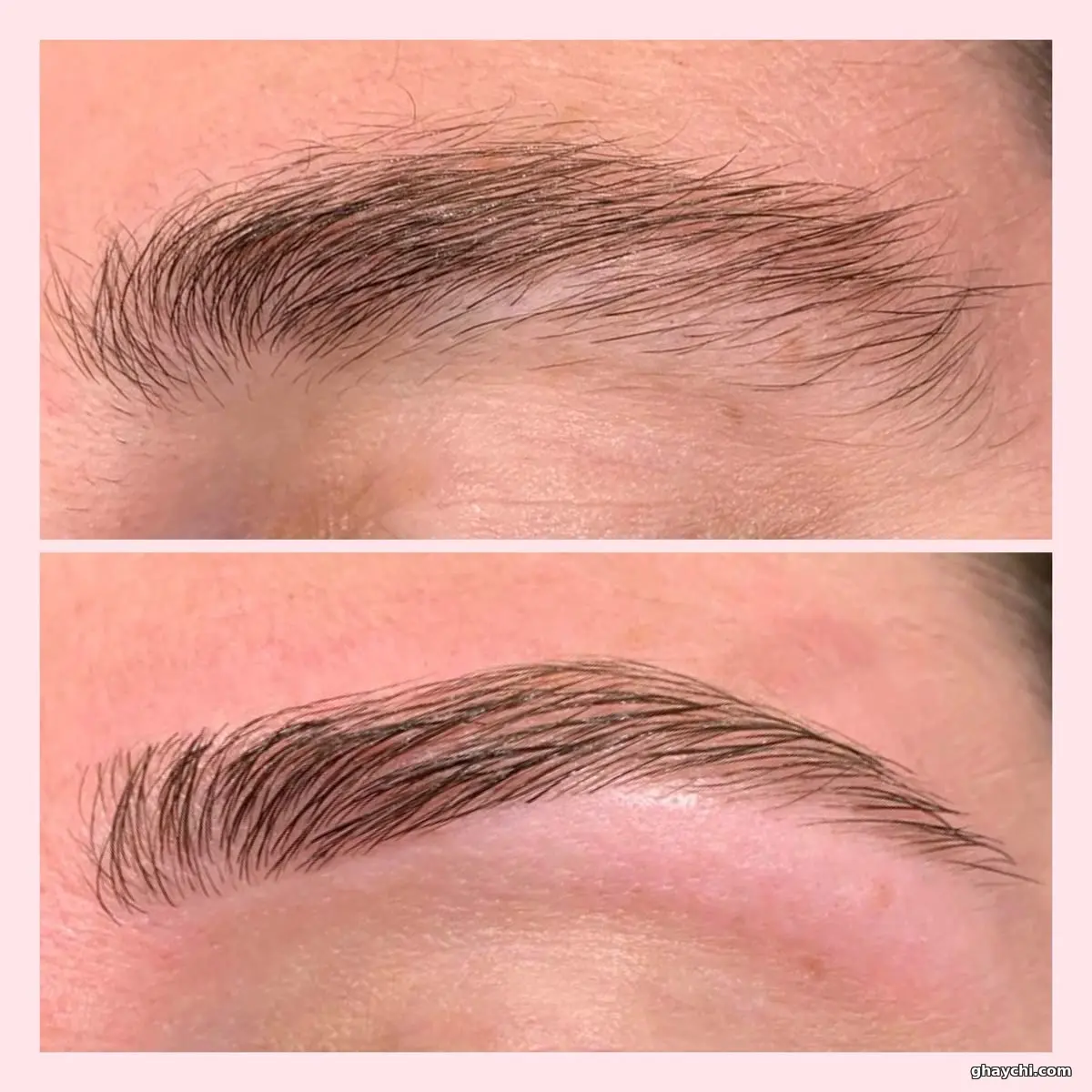 نمونه کار ابرو — اصلاح ابرو زنانه در اراک — سالن زیبایی تخصصی فهیمه اکبری