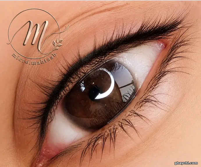 نمونه کار آرایش دائم — بن مژه زنانه در کرج، کرج — مهتاب ناصرخاکی