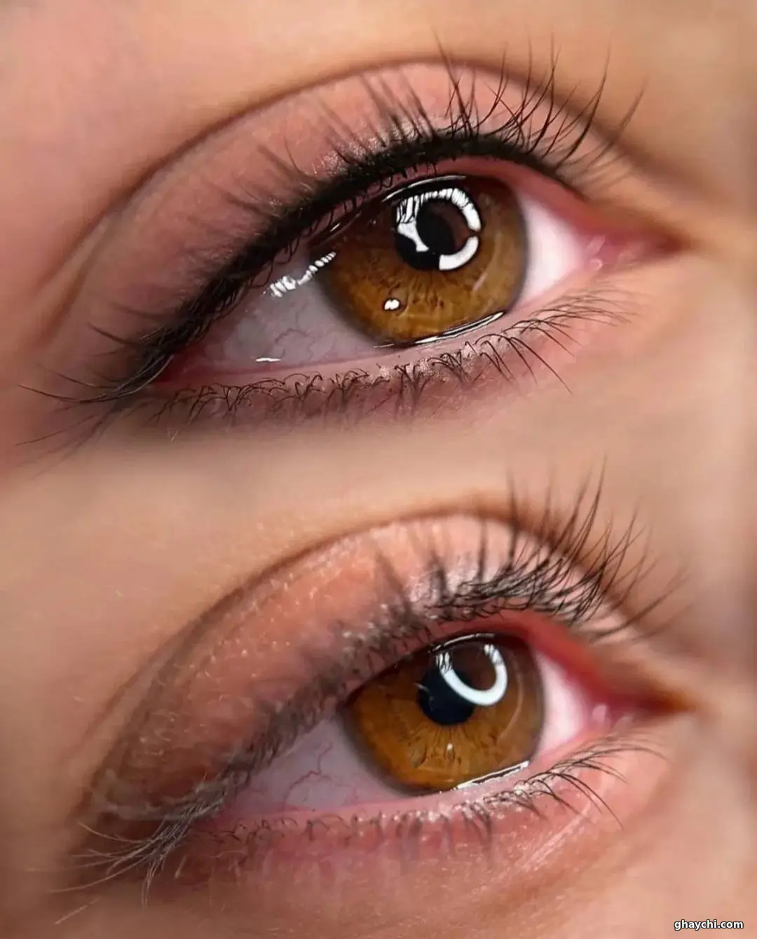 نمونه کار آرایش دائم — بن مژه زنانه در سعادت آباد، تهران — حوری داراب