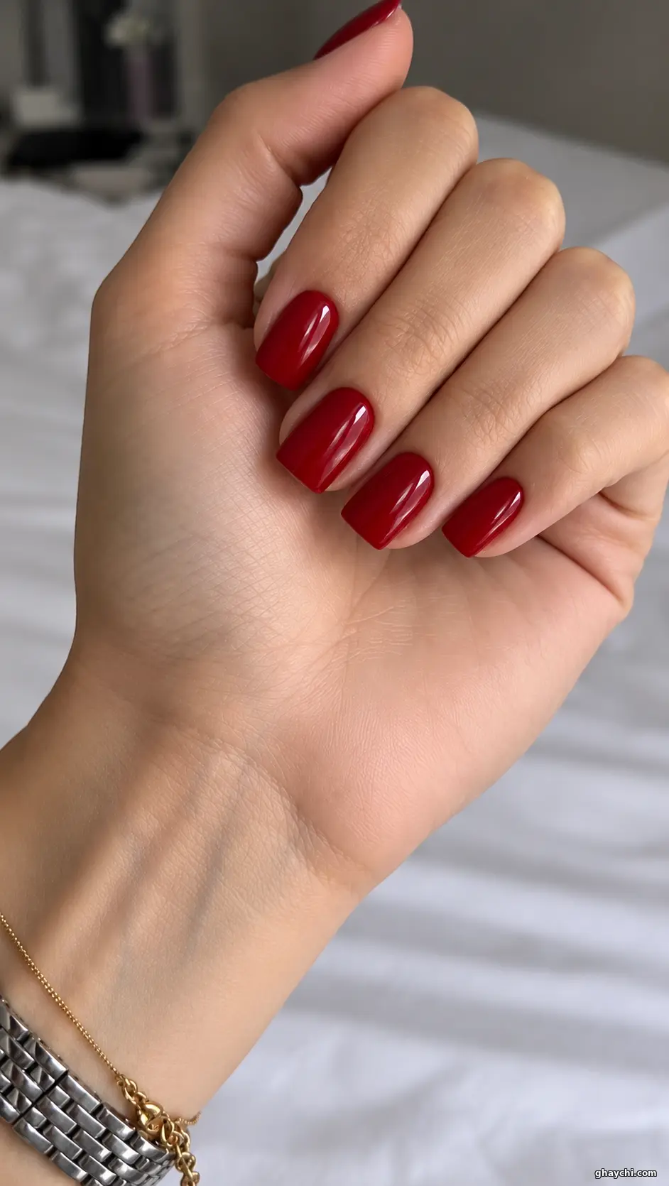 نمونه کار ناخن — ژلیش ناخن زنانه در یزد، یزد — فاطمه توکلی