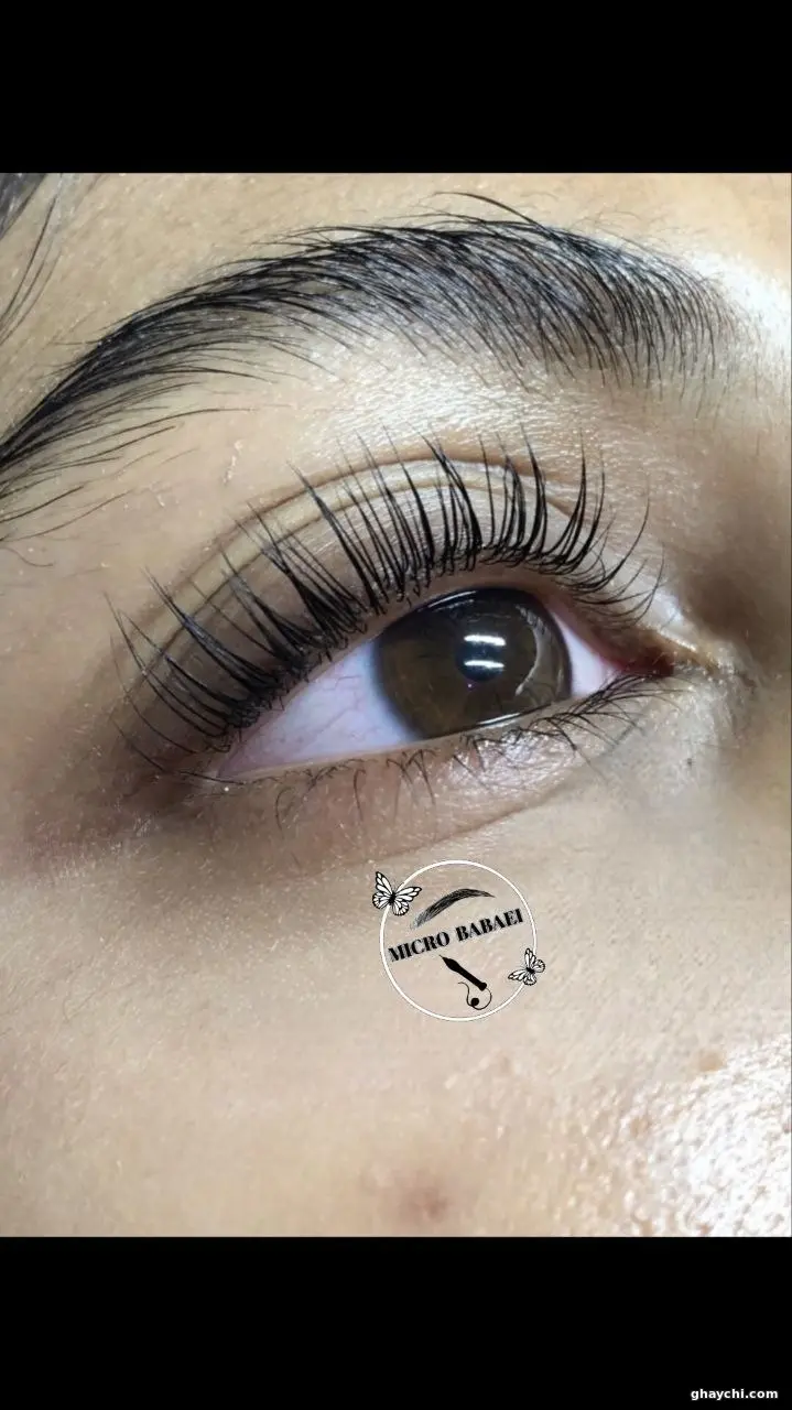 نمونه کار مژه — لیفت مژه زنانه در اصفهان، اصفهان — مهدیه بابایی