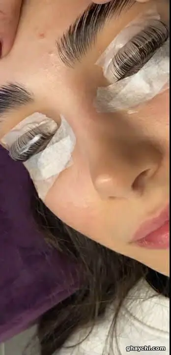 نمونه کار مژه — اکستنشن مژه زنانه در استاد حسن بنا، تهران — شهره کریمی