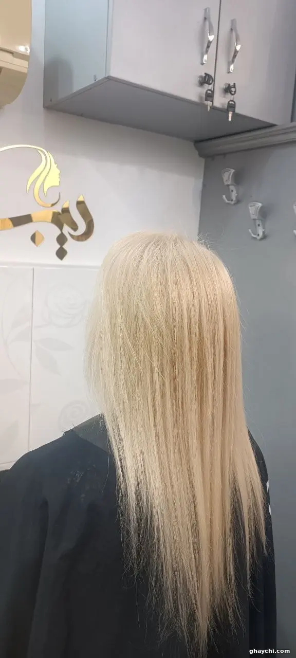نمونه کار مو — دکلره و رنگ مو زنانه در رشت، رشت — سالن دیبا