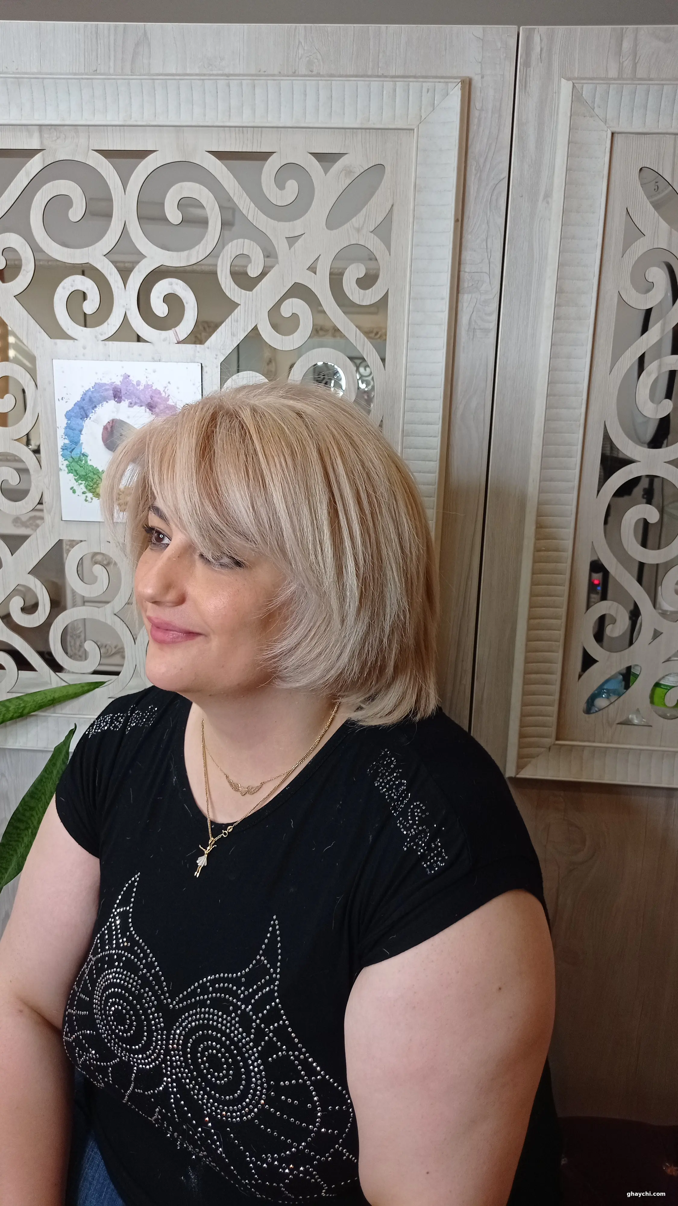 نمونه کار مو — کوتاهی و کپ مو زنانه در بلوار فردوس، تهران — زهرا صناعی