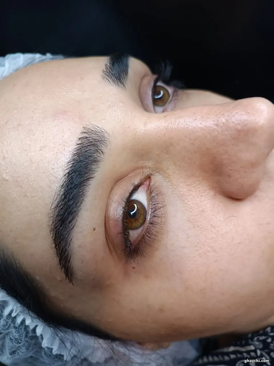نمونه کار آرایش دائم — بن مژه زنانه در  بلوار دلاوران، مشهد — سمیرا معنوی