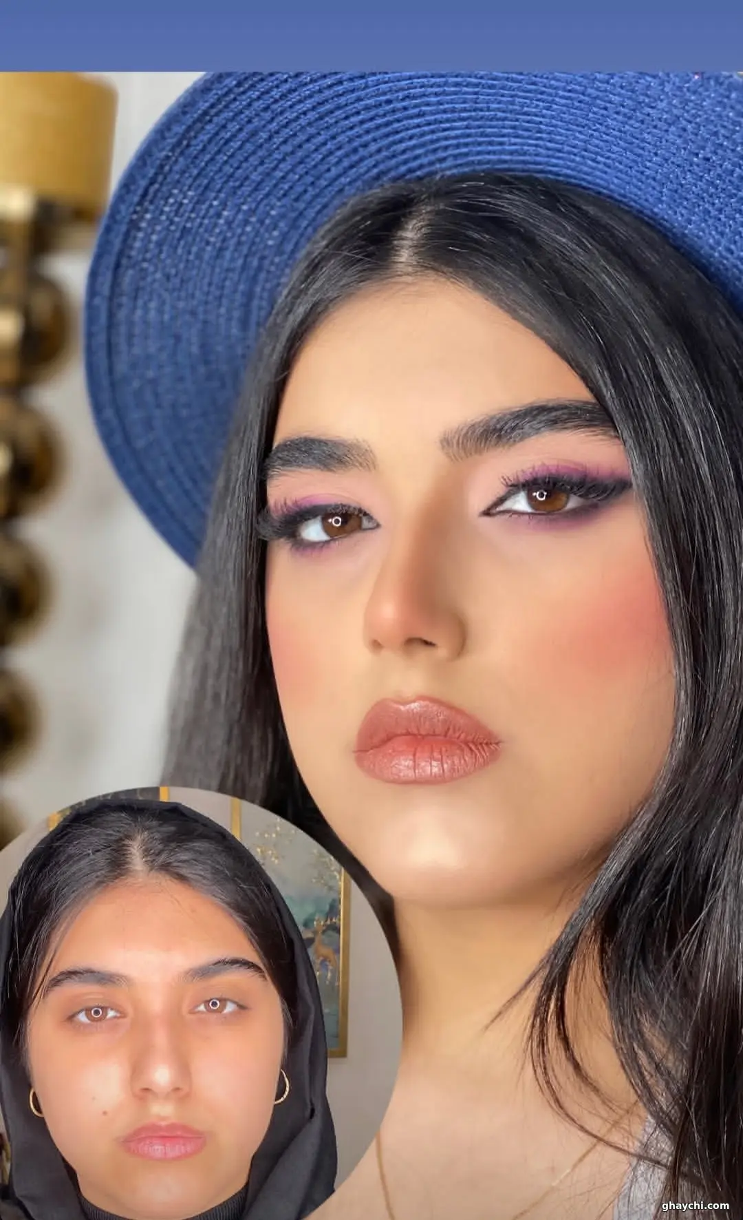قبل میکاپ — میکاپ دخترانه در رشت، رشت — مهسا اسگندری